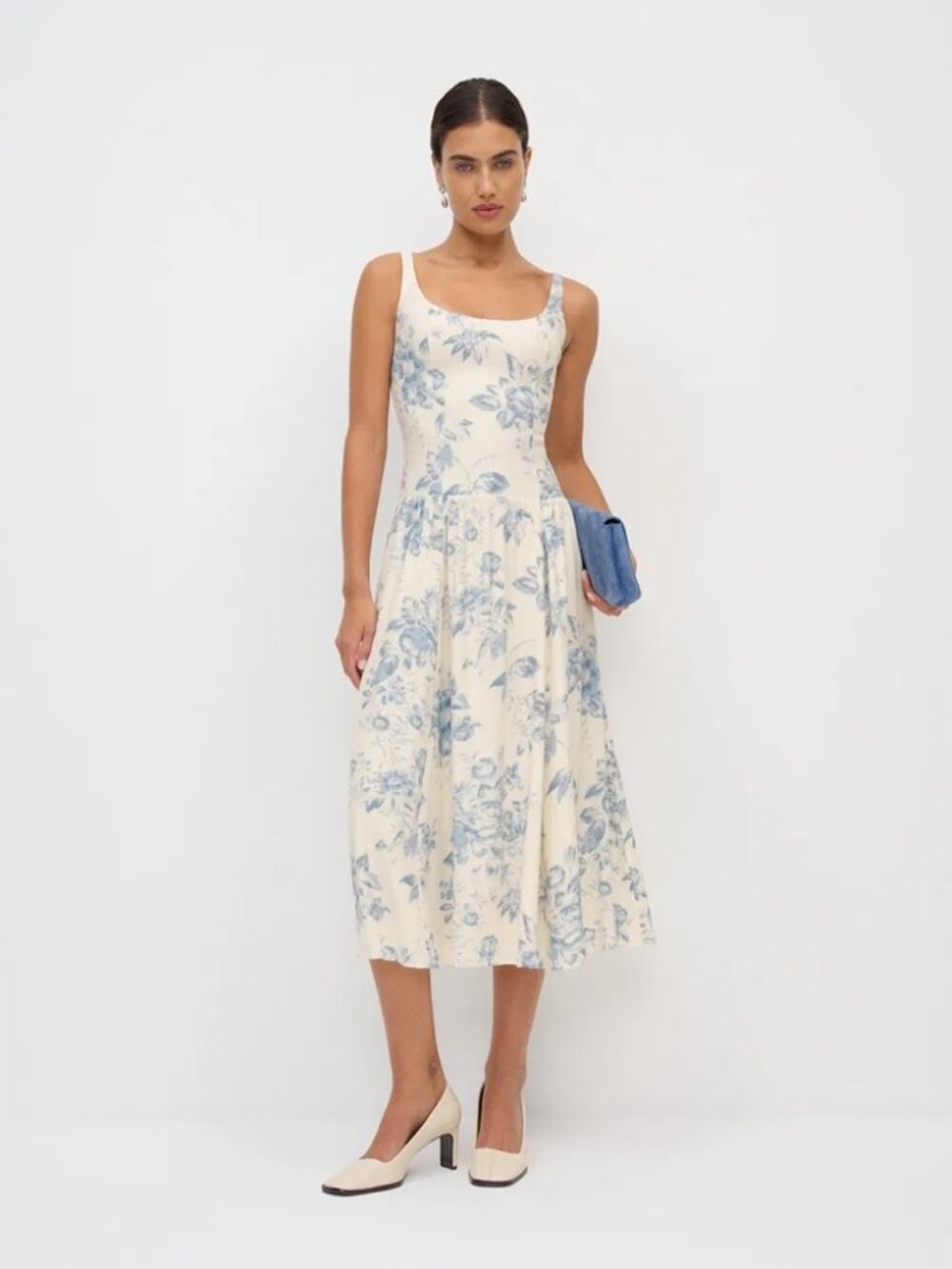 Reformation Bellarose Dress In Courtier